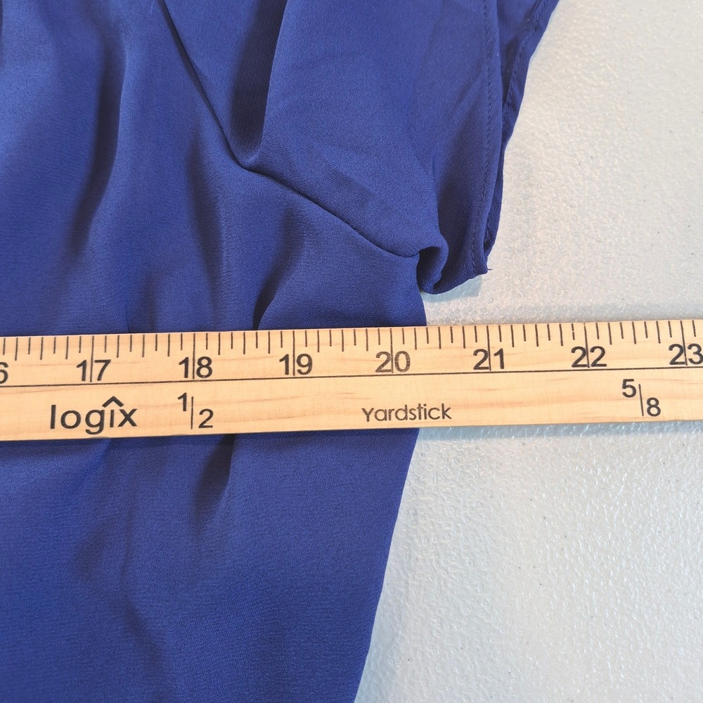 Lulus My Whole Heart Royal Blue Wrap Dress High-Low Maxi XL NWT Wedding Guest - Picture 14 of 15